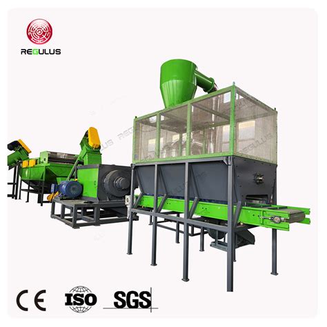 Waste Plastic HDPE Bottles Regrind PE Film Washing Recycling Machinery