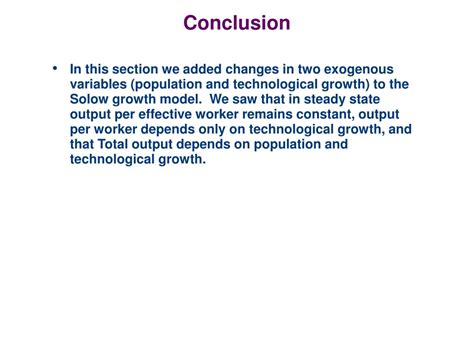 Ppt The Solow Growth Model Part Three Powerpoint Presentation Free