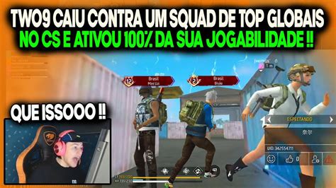 TWO9 CAIU CONTRA UM SQUAD DE TOP GLOBAIS NO CS E ATIVOU 100 DA SUA