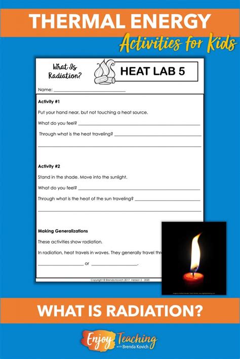 sources  heat energy  kids