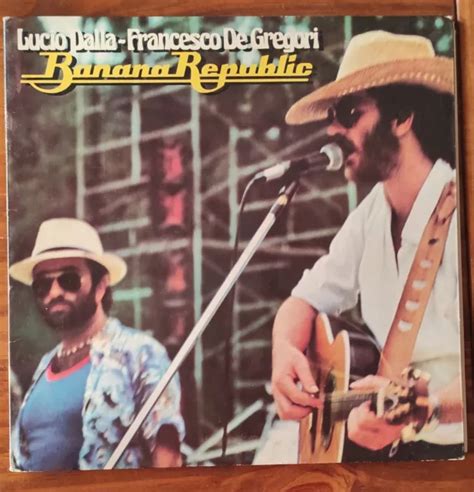 Lp Giri Lucio Dalla E Francesco De Gregori Banana Republic Eur