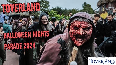 Toverland Halloween Nights Parade Full Experience