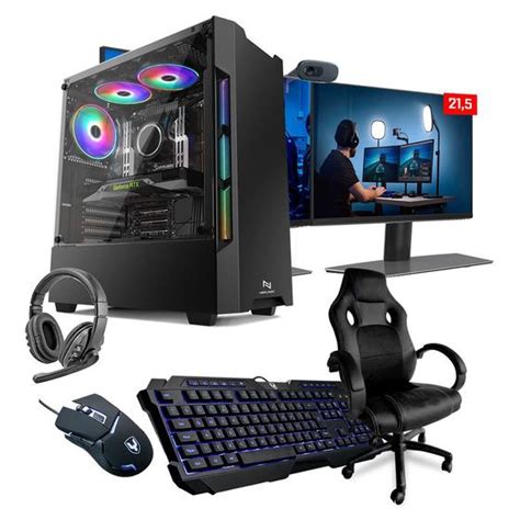 Pc Gamer Completo Neologic Streamer Nli83674 Intel I5 10400f 16gb Rtx