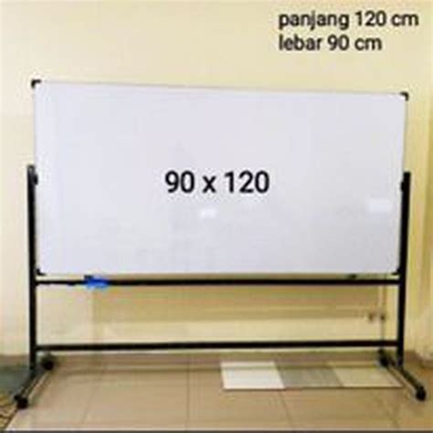 White Board Magnetic Standing X