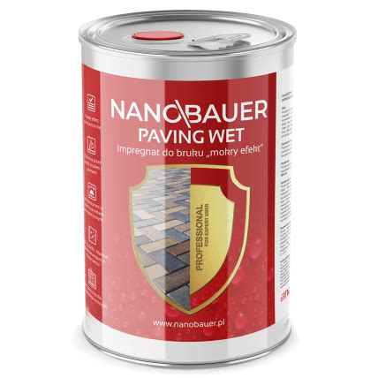 Nanobauer Paving Wet Impregnat Do Kostki Brukowej Nadaj Cy Mokry Efekt