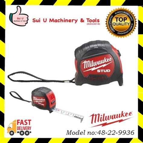 Milwaukee 48 22 9936 Stud Tape Measure 75m25ft Stud™ Tape Measurel