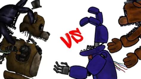 Dcfnaf Withered Animatronics Vs Ignited Animatronics Youtube