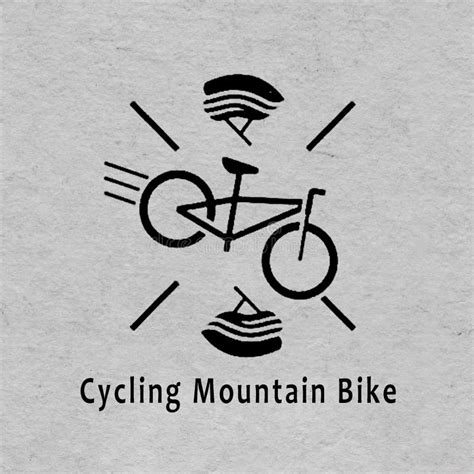 Cycling Pictogram Stock Illustrations Cycling Pictogram Stock