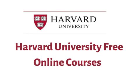 Harvard University Free Online Courses 2024 Dr Asma Jabeen