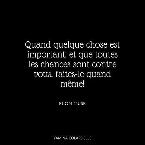 Quand Quelque Chose Est Important Et Que Toutes Les Choses Sont Contre