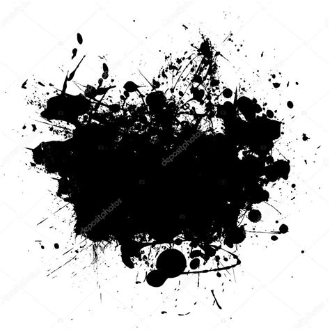 Splat Black Copyspace Stock Vector Image By Nicemonkey 3411505