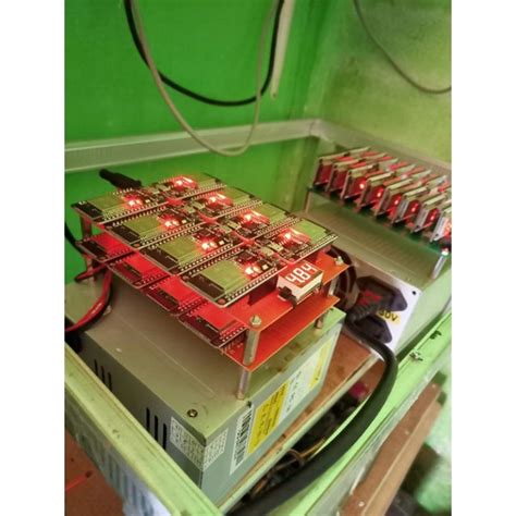 Jual RIG MINING DUINO COIN DENGAN 16 BUAH ESP32 Shopee Indonesia