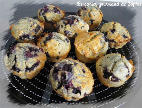 Muffins Aux Flocons D Avoine Et Aux Myrtilles Le Cahier Gourmand De