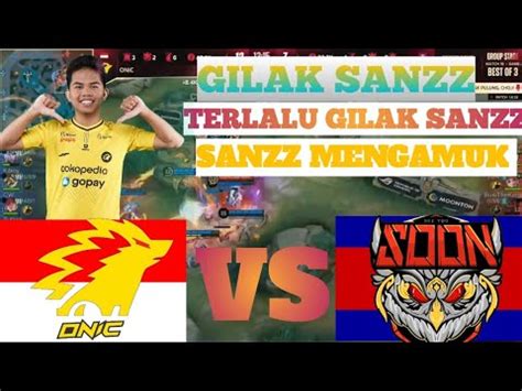 Match Super High Level Gila Warny Bener Pecah Onic Vs Soon Youtube