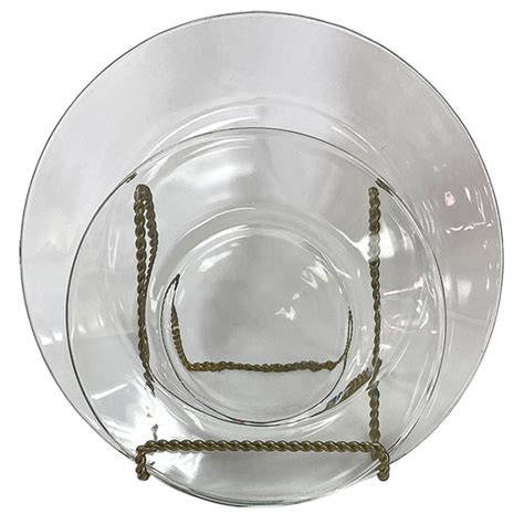 Clear Glass Dinnerware Set - Rental World