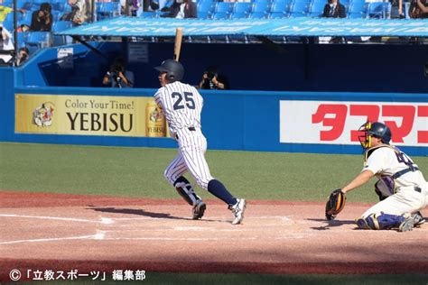 【野球部】投手陣が力投見せるも、打線繋がらず 優勝の切符を惜しくも逃す〈春季リーグ戦 明大2回戦〉 「立教スポーツ」編集部