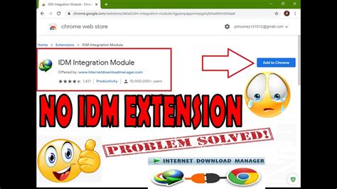 How To Put Idm Integration Module In Google Chrome Solved Idm