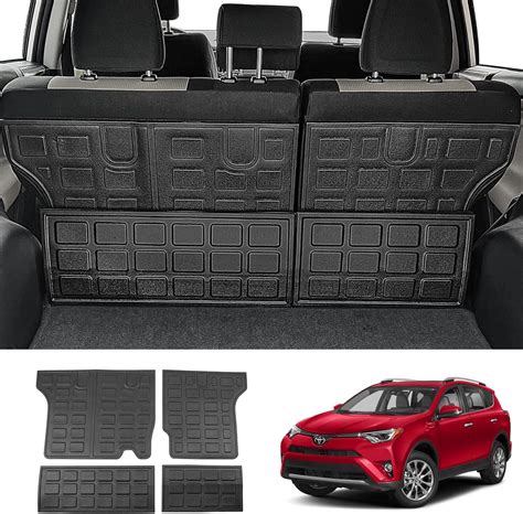 Amazon Xipoo Fit 2013 2018 Toyota RAV4 Rear Backrest Mat Cargo