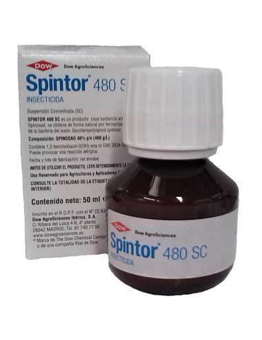 Spintor Sc Ml Insecticida Profesional R Spinosad