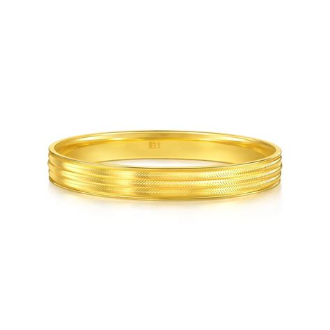 Mirror Gold 999 Gold Bangle - 93544K | Chow Sang Sang Jewellery