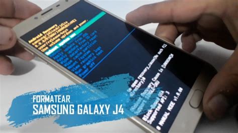 Formatear Samsung Galaxy J4 YouTube