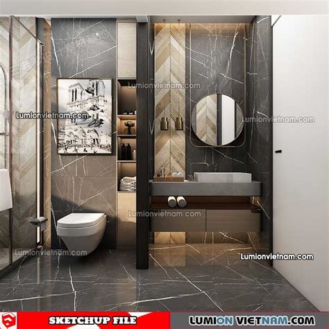 23012023 Bathroom Sketchup Interior Model