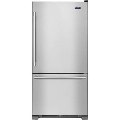 Questions And Answers Maytag 22 Cu Ft Bottom Freezer Refrigerator With Humidity Controlled