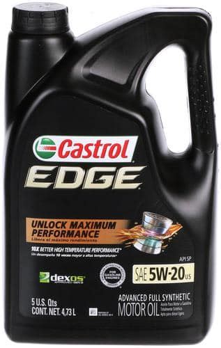 Castrol Edge Full Synthetic Motor Oil W Quart B Ad O Reilly