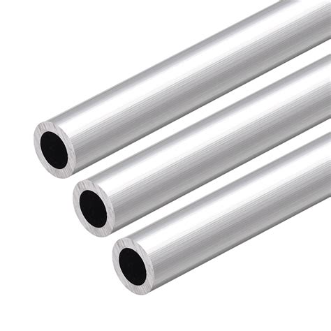 6063 Aluminum Round Tube 15mm OD 10mm Inner Dia 300mm Length Seamless