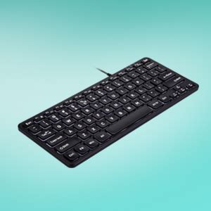 Perixx PERIBOARD 332 Kabelgebundene Mini USB Tastatur Mit