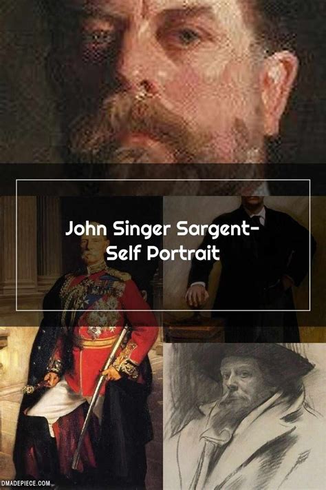 John Singer Sargent John Singer Sargent Self Portrait John Singer