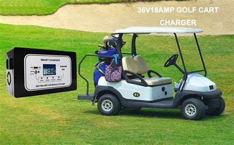 Eiidar 36 Volt Golf Cart Charger 18 Amp Smart Charger For Ezgo Txt 48v 13a Car