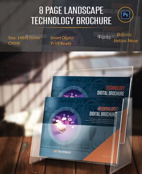 Technology Brochure Templates | Free PSD, Ai, Word, InDesign Formats