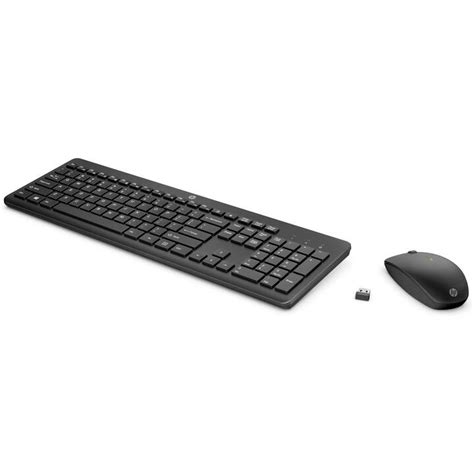 HP Tastatur Maus Set Wireless Set 235 USB Schweiz Kabellos