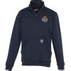 Carhartt Midweight Zip Mock Neck Sweatshirt Imprint