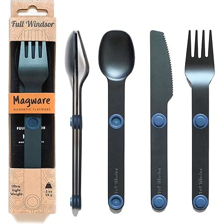 Amazon Magware Magnetic Camping Utensils Set Portable Reusable