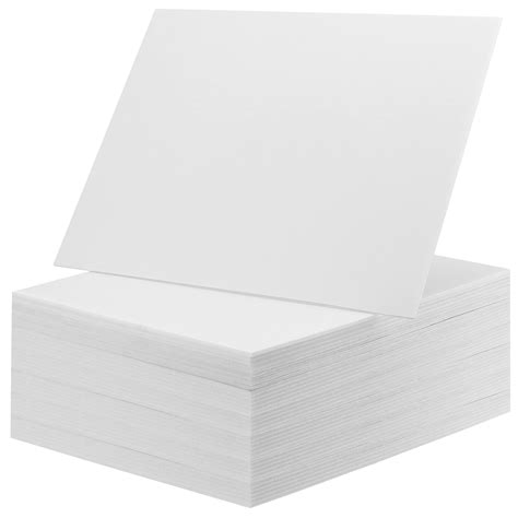 Snapklik.com : 50 Pack 11 X 14 Inch Foam Boards, White Foam Board, 1/8