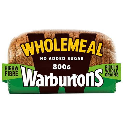 Warburtons Wholemeal Medium Bread G Compare Prices