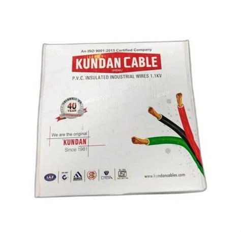 Kundan Pvc Insulated Wire M Sqmm At Rs Roll In Chennai