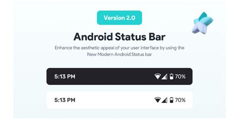 Android Status Bar 2 0 Figma Community