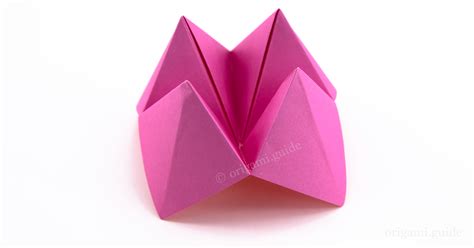 How To Make An Origami Fortune Teller 3 Folding Instructions