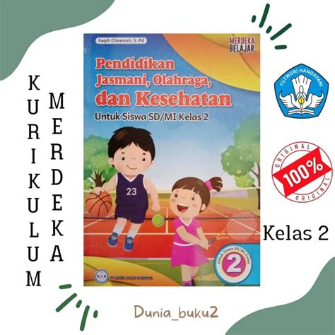 Jual Buku Siswa Pjok Kurikulum Penggerak Merdeka Kelas Sd Mi