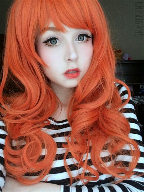 Anzujaamu Anzujaamu Estilos De Cabelo Colorido Cabelo Colorido