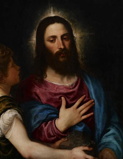 The Temptation Of Christ By Titian Jesus Face Christ Renaissance