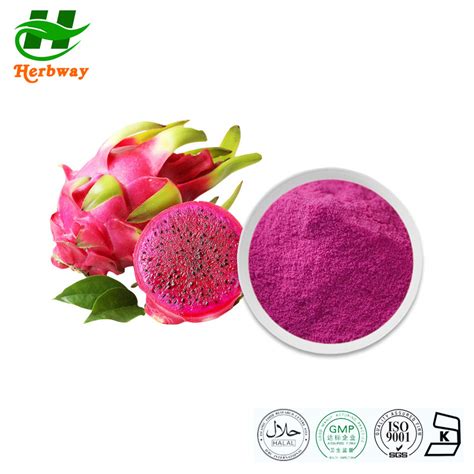 Herbway Kosher Halal Fssc Haccp Certified Free Sample Dragon Fruit