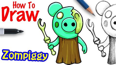 Piggy Roblox Game Drawings