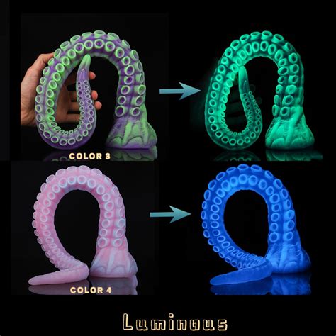 Nothosaur ALLA Tentacle Dildo Document Jouets En Silicone Poulpe