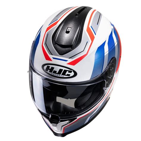 Kask Hjc C Nian White Blue Red M Motoland