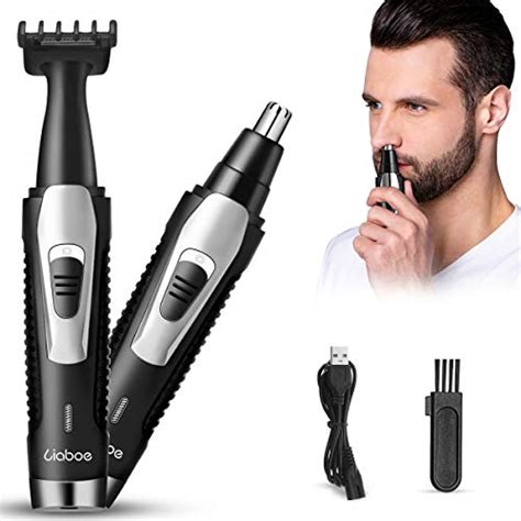 2 In 1 Electric Nose Ear Hair Trimmer For Men Women Rechargeable