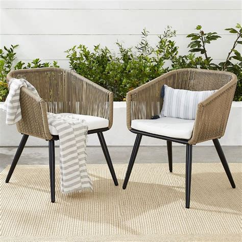 Best Choice Products Set Of 2 Indoor Outdoor Patio Dining Chairs Woven